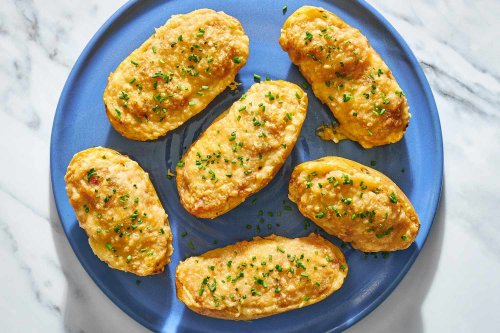 French Onion Twice-Baked Potatoes