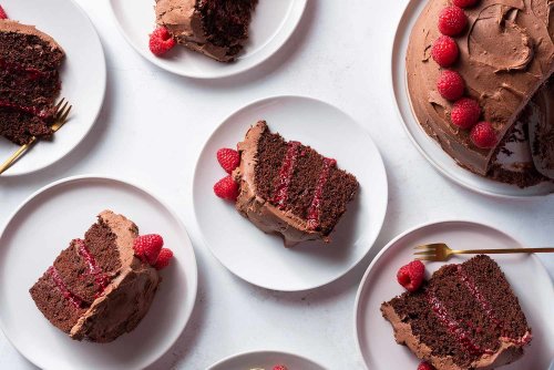 Chocolate Raspberry Layer Cake Recipe