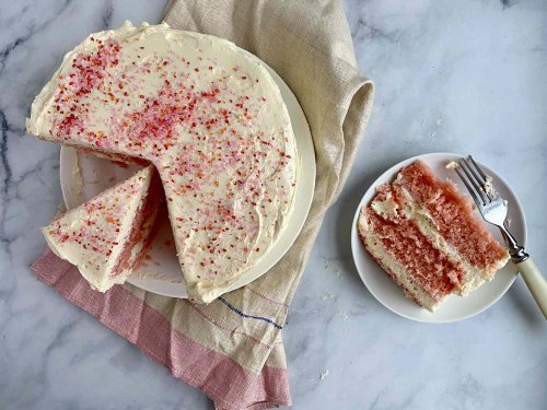 Pink Velvet Cake Recipe