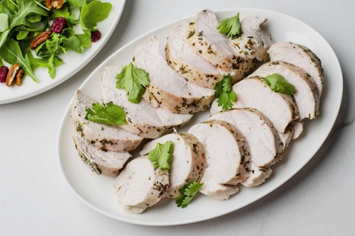 Perfectly Poached Chicken Breasts Recipe