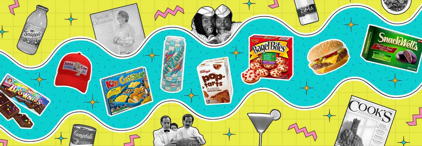 The '90s Time Machine: 42 Moments That Defined a Decade in Food