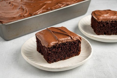 Surprise Them With a Moist, Tender Chocolate Sour Cream Cake