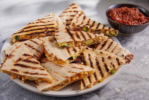 These Vegetarian Quesadillas Are Cooked Entirely on the Grill