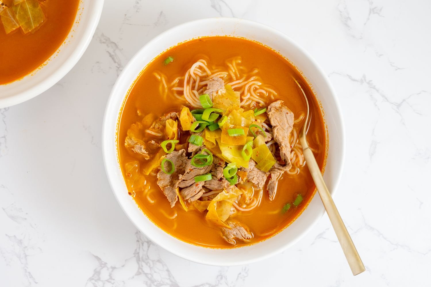 Korean Spicy Noodle Soup Recipe