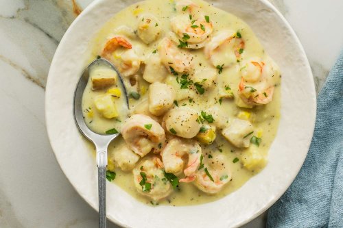 Impress Your Friends and Family With This Creamy Seafood Chowder