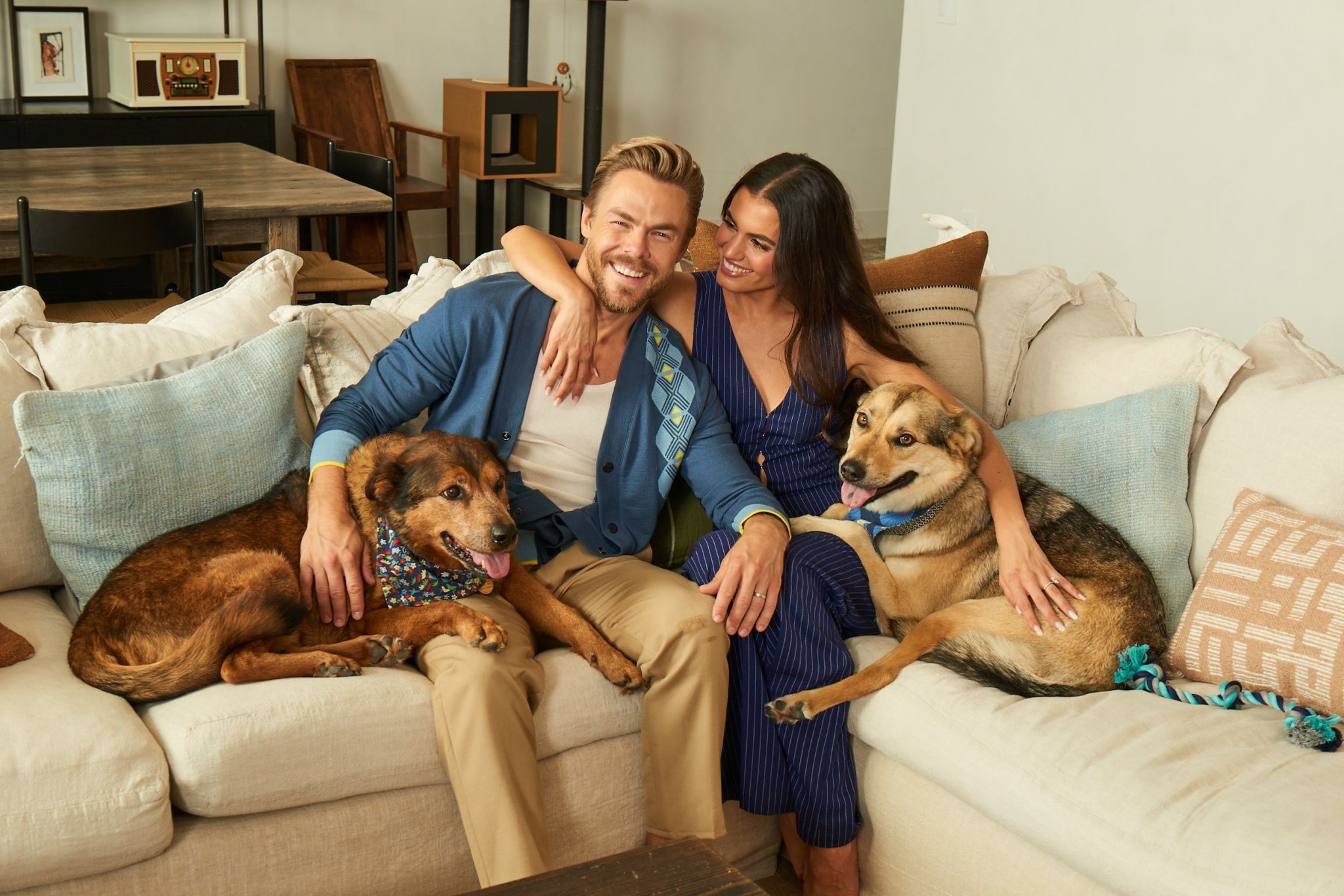Derek Hough and Hayley Erbert-Hough Want Everyone to Experience the Love of Adopted Dogs