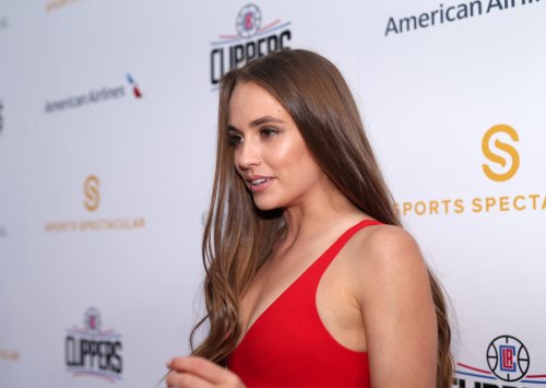 Photo Of Rachel Demita Standing Next To Victor Wembanyama Going Viral