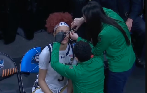 Women's Basketball Player Removed From NCAA Tournament Game Over Piercing