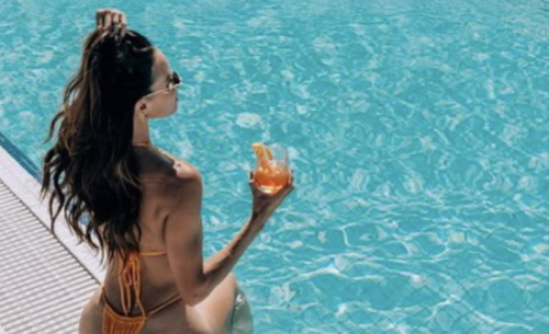 NASCAR Fans Obsessed With Samantha Busch's Poolside Photo