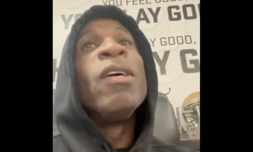 Deion Sanders Is Having A Rough Morning In His Colorado Office