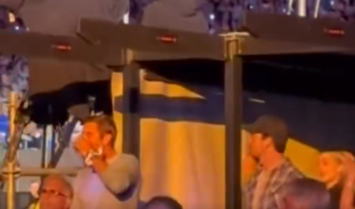 Video: Aaron Rodgers Got Caught Dancing At The Taylor Swift Concert ...