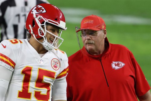 Andy Reid Reacts To Patrick Mahomes' Son's Name