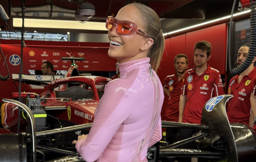 Jennifer Lopez Turns Heads At Formula 1 Race In 'Cheeky' Bodysuit