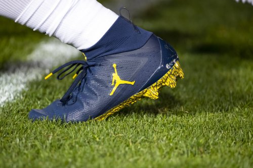 Look: New Michigan Football Jordan Cleats Are Going Viral