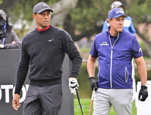 Look: Phil Mickelson's Message For Tiger Woods Is Going Viral