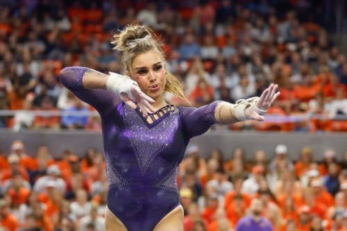 Look: Meet The LSU Teammate That Went Viral In Olivia Dunne's Latest ...