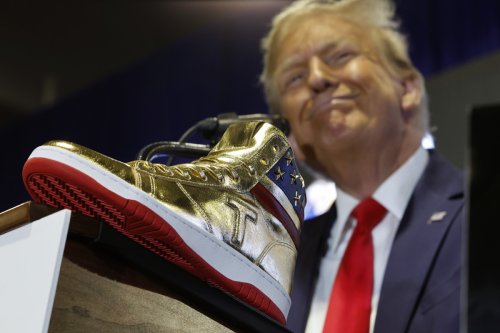 Man Who Paid $9,000 For Trump's Shoes Has Been Identified