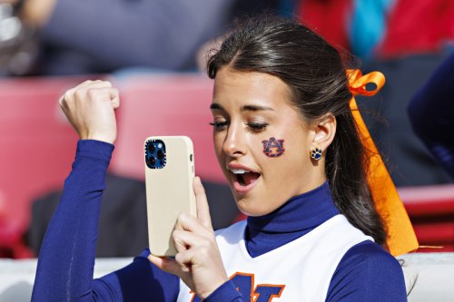 Auburn Cheerleader Turns Heads After Win Over No. 2 Alabama