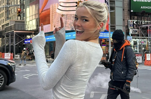 Photo: Olivia Dunne Has Her Own Billboard In Times Square