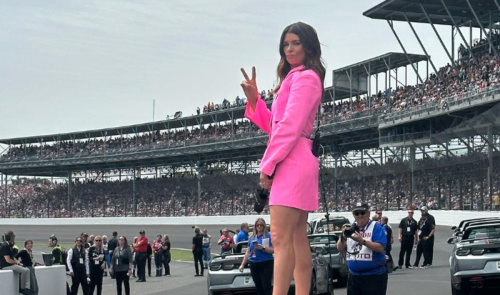 Danica Patrick Had Fun At The Indy 500 Over The Weekend