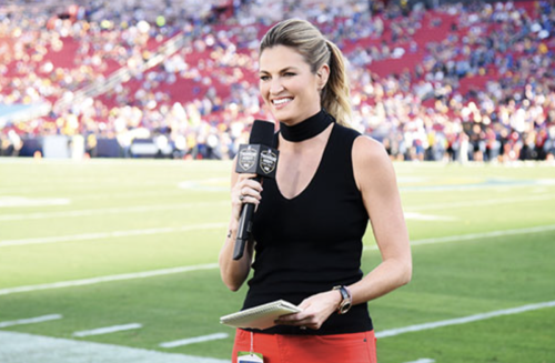 Look: Erin Andrews' Shoes Going Viral On Sunday | Flipboard