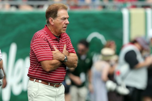 Nick Saban Reveals Postgame Message From His Wife After Saturday