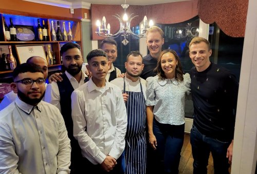 A curry night event in Sheffield attracted some of the city's best known names raised thousands