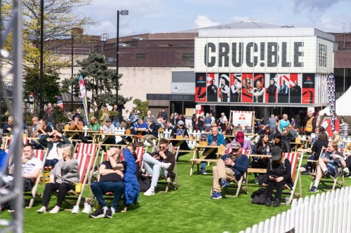 Council Leader Tom Hunt on 'a fantastic celebration of snooker in our city, the undisputed home of snooker'