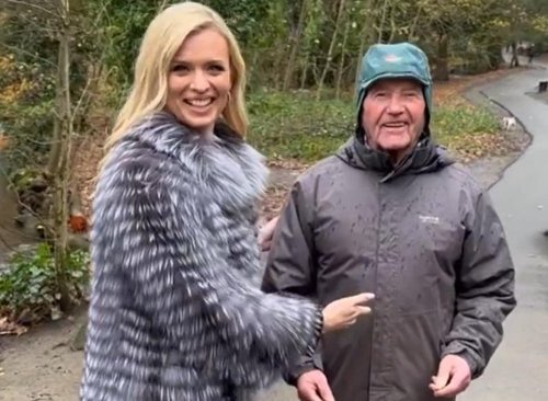 May I have this dance? Sheffield hero Tony Foulds waltzes with Strictly’s Nadiya in Endcliffe Park