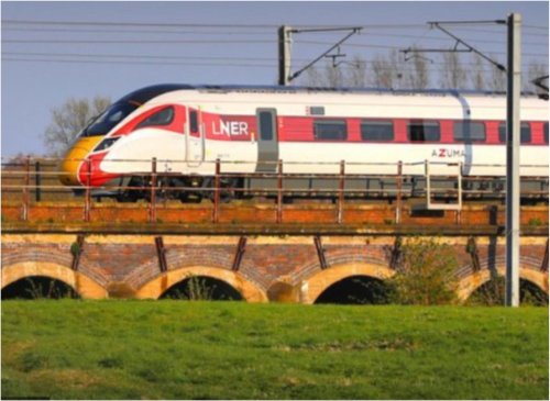 Emergency services at scene after person hit by train near Doncaster tonight
