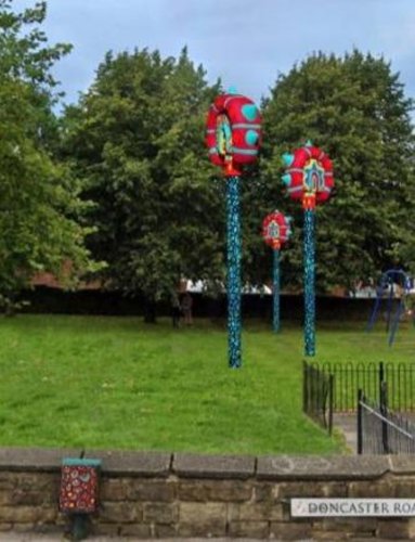 Sculptures approved at Barnsley park