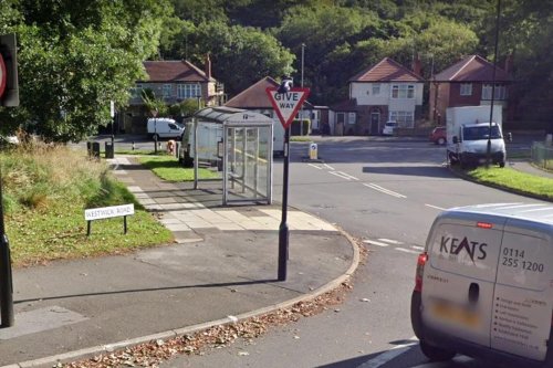 Racist graffiti left on bus stop in Sheffield suburb for more than 24 hours