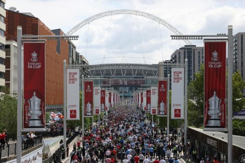 Man charged after wearing shirt appearing to make offensive reference to Hillsborough disaster at FA Cup final