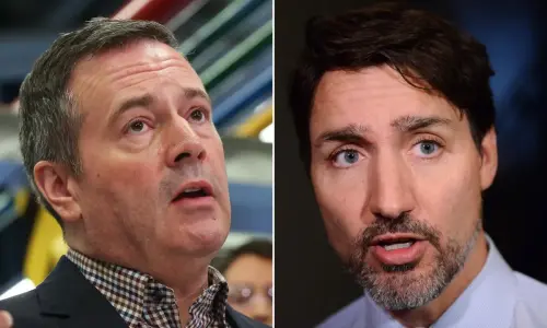 Why Jason Kenney is playing nice with Justin Trudeau amid Wet’suwet’en protests