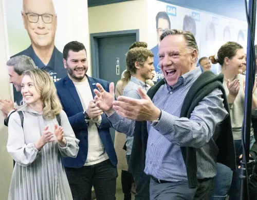 The Latest on the Quebec provincial election