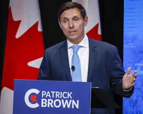 Conservative party disqualifies candidate Patrick Brown from leadership race