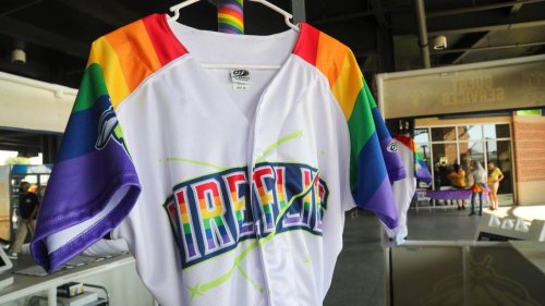‘I can love baseball and be gay.’ How the Fireflies celebrated with first Pride Night