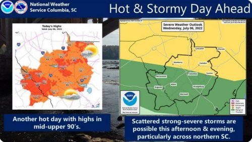 Not the ‘typical summer thunderstorms.’ Severe weather forecast for the Columbia area