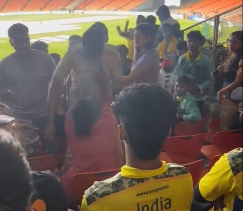 Viral Video: Woman slaps police officer at Narendra Modi Stadium ahead of CSK vs GT IPL 2023 final - The Statesman