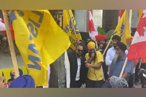 Khalistan supporters hold protest outside Indian Consulate in Vancouver - The Statesman
