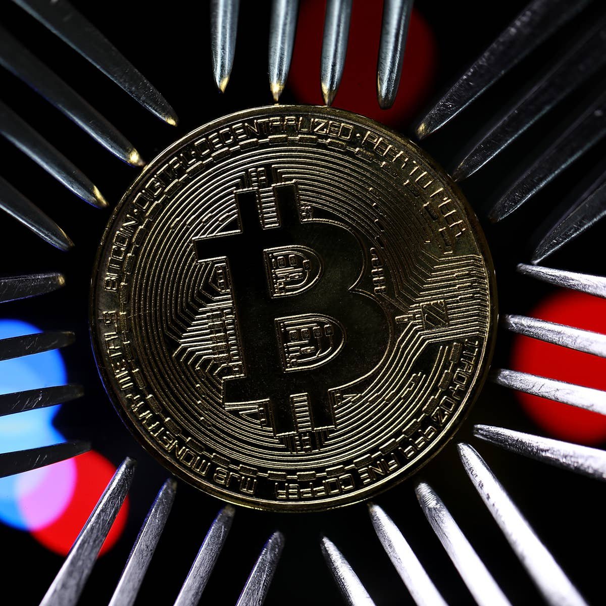 Bitcoin sinks lower as traders brace for $45,000