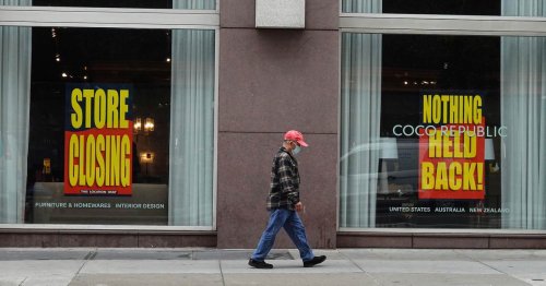 After bankruptcy, mall anchor begins going-out-of-business sales