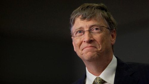 Bill Gates Finds a Reason to Celebrate