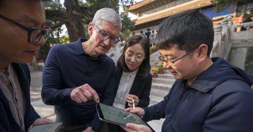 Apple CEO Tim Cook woos China as part of big Asia pitch