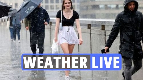 UK weather forecast LIVE: Met Office issues warning for torrential rain & floods – but 30C HEATWAVE to return NEXT WEEK