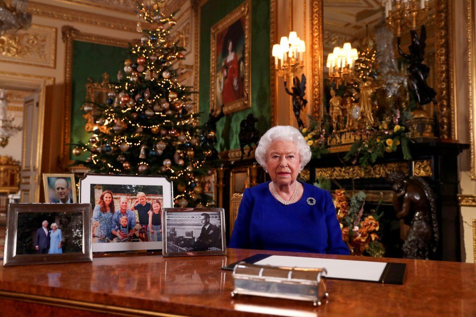 Harry and Meghan 'felt snubbed when Queen left them out of family snaps in Xmas speech'