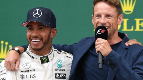 Jenson Button ‘doesn’t talk to Lewis Hamilton’ but says ex-team-mate now ‘more complete human’ than time together in F1