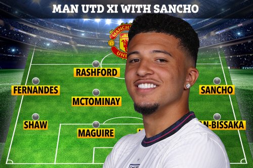 Three Ways Man Utd May Line Up After Jadon Sancho Transfer Deal Including Gung Ho Set Up With