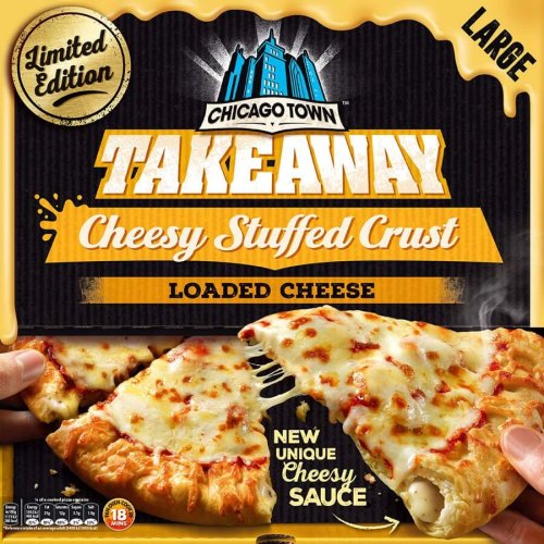 You can now get a stuffed crust Chicago Town pizza filled with cheese Flipboard