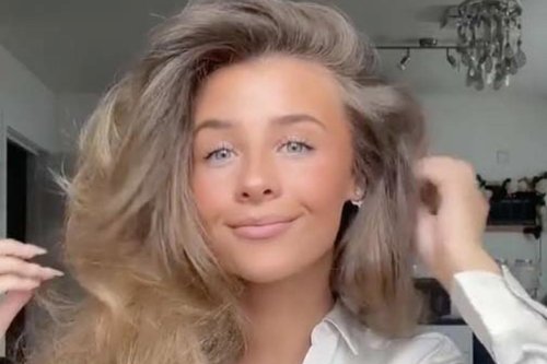 Woman reveals how she curls her hair in 5 minutes using clever 3-section hack